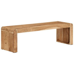 Meuble Tv 110X33X33 Cm Bois D'acacia Massif