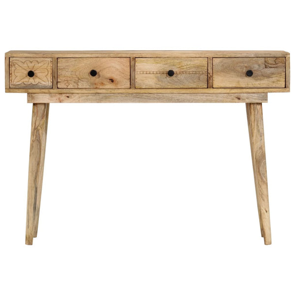 console 110x30x75 cm bois de manguier massif vidaXL