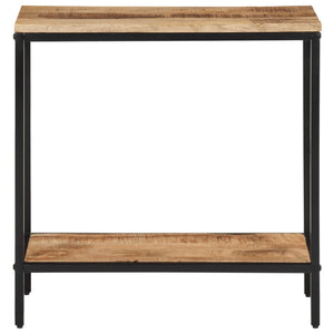 console 70x35x70 cm bois de manguier massif brut vidaXL