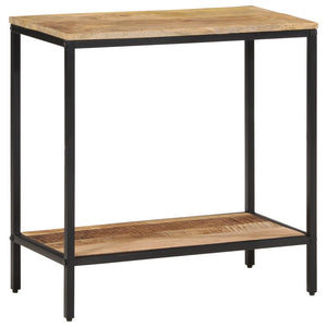console 70x35x70 cm bois de manguier massif brut vidaXL