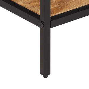 console 70x35x70 cm bois de manguier massif brut vidaXL