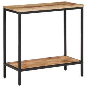 console 70x35x70 cm bois de manguier massif brut vidaXL