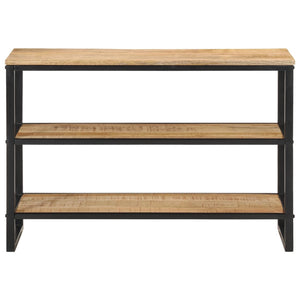 console 100x35x70 cm bois de manguier massif brut vidaXL