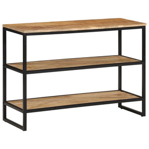 console 100x35x70 cm bois de manguier massif brut vidaXL