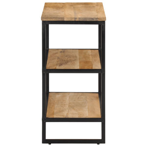 console 100x35x70 cm bois de manguier massif brut vidaXL