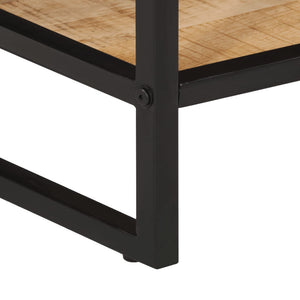 console 100x35x70 cm bois de manguier massif brut vidaXL