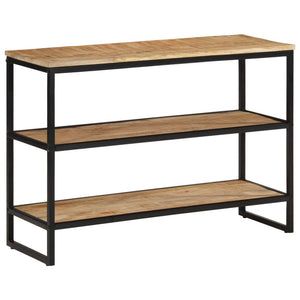 console 100x35x70 cm bois de manguier massif brut vidaXL