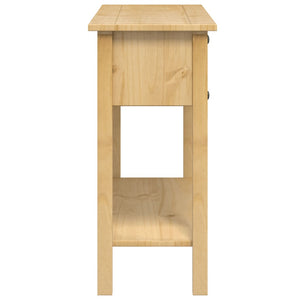 console Corona 114x34,5x73 cm bois de pin massif vidaXL