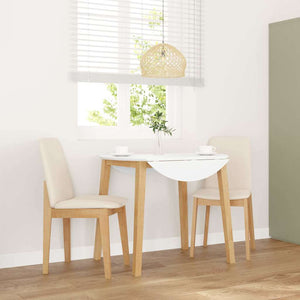 Chaises À Manger Coussins 2 Pcs Marron Bois Massif Caoutchouc