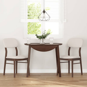 Ensemble 2 Chaises à Manger Marron Bois Massif confortables - Chaises de cuisine