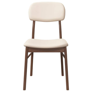 Ensemble 2 Chaises à Manger Marron Bois Massif confortables - Chaises de cuisine