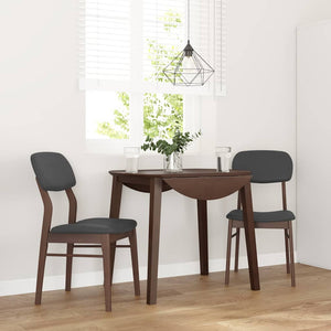 Ensemble 2 Chaises à Manger Marron Bois Massif confortables - Chaises de cuisine