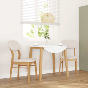 Ensemble 2 Chaises à Manger Marron Bois Massif confortables - Chaises de cuisine