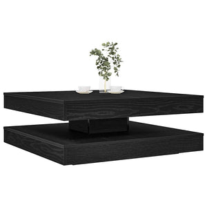 Table Basse Rotative À 360 Degrés 90X90X34,5 Cm