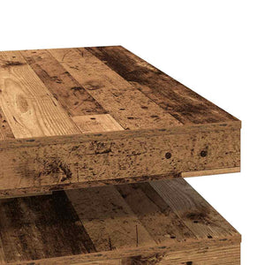 Table Basse Rotative À 360 Degrés 90X90X34,5 Cm