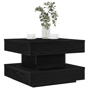 Table Basse Rotative À 360 Degrés 90X90X34,5 Cm