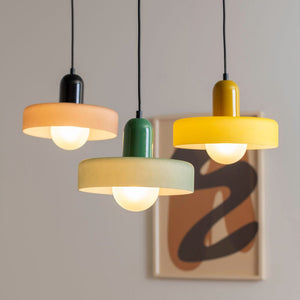 Suspension Opaco Grato en verre – design doux et élégant - Suspensions