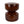 Table d’appoint Side table Doble chocolate brown : caractère et fonctionnalité - Tables d'appoint