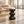 Tabouret design en bois de manguier Destello - Tables d'appoint