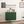 Buffet cuisine meuble de rangement avec 2 portes étagère réglable pieds métalliques surélevés 80 x 40 x 80 cm vert olive