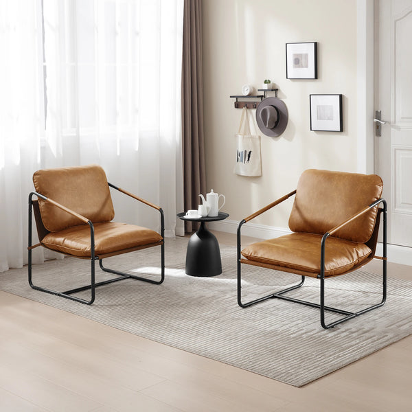 Fauteuil Bronx – Élégance Industrielle en Cuir Synthétique BB'art meuble & déco