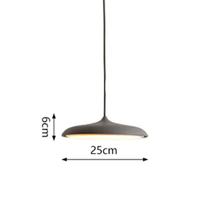 Suspensions modernes Art Danois Métal LED