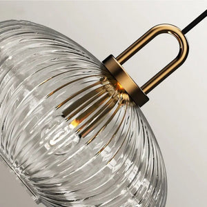 Suspension en verre japonaise Design Déco NORDIC Led BB'art meuble & déco
