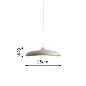 Suspensions modernes Art Danois Métal LED