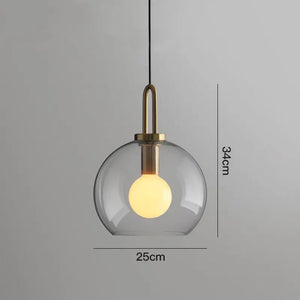 Suspension Luxe en verre BB'art meuble & déco