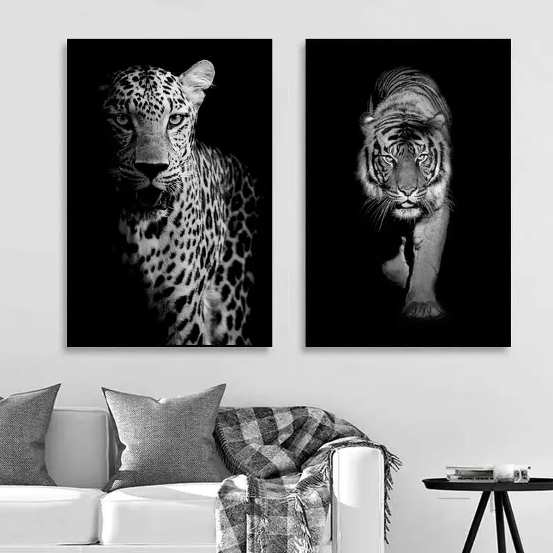 Toile noir et blanc - Rhino BB'art meuble & déco
