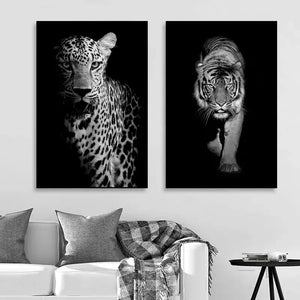 Toile noir et blanc - Rhino BB'art meuble & déco