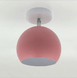 Globo Spot – Plafonnier moderne coloré en métal, culot E27 - applique murale