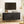 Buffet cuisine meuble de rangement avec 2 portes étagère réglable pieds métalliques surélevés 80 x 40 x 80 cm noir