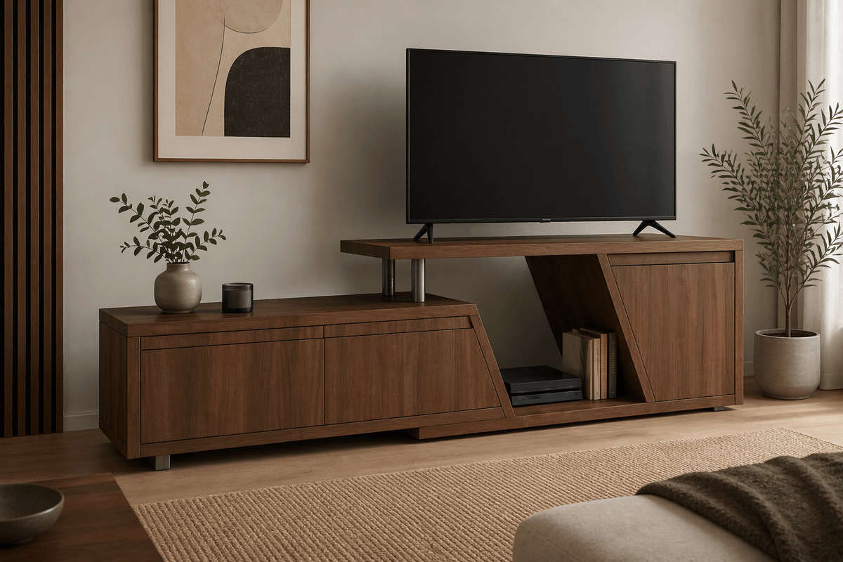 Meuble noyer sur mesure - 