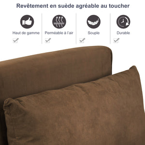 Fauteuil chauffeuse convertible 1 place, lit d'appoint - Fauteuil