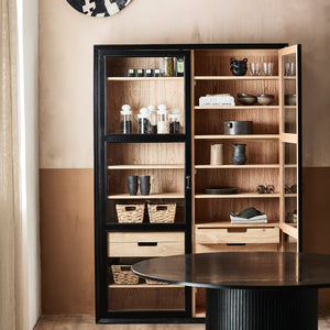 VIVA cabinet , 2 doors - black