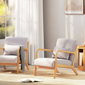 Fauteuil lounge 3 coussins, assise profonde cosy - Fauteuil