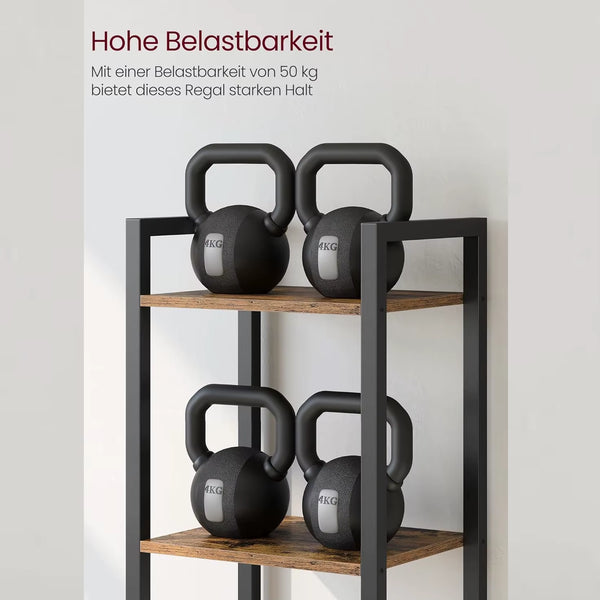 Etagère Loftia - bibliothèque métai et bois, Style industriel