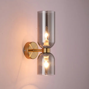 Applique scandinave Murale LED NORDIC Lucci Glass Double Tête - applique murale