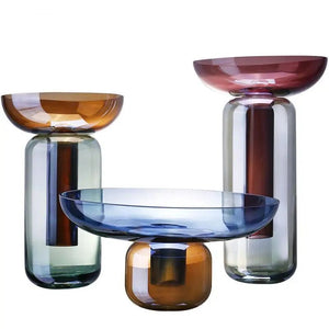 Vase Design Éclat en Verre – Élégance et Design Moderne - Vase
