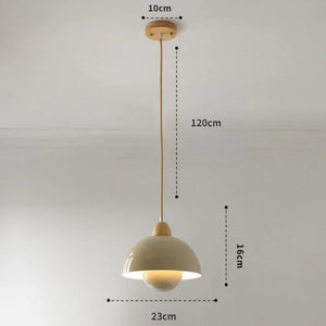 Suspension Bourgeon – Luminaire scandinave bois et métal - Suspension