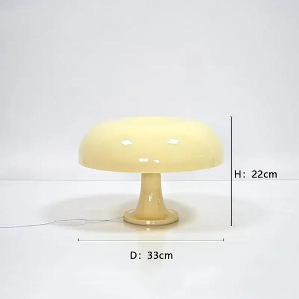 Lampe Champignon à Poser LED Minimaliste – Design Italien Moderne