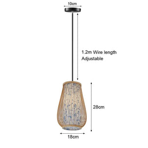 Lampe Suspendue de Style Chinois, 18/19/30cm BB'art meuble & déco