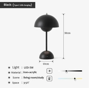 Lampe Flowerpot noir