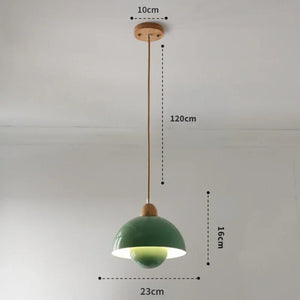 Suspension Bourgeon – Luminaire scandinave bois et métal - Suspension