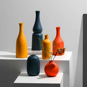 Vase Nordic Color en céramique 