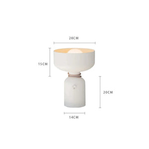 Lampe Spotlight Lamp – Lampe de Table Design Moderne en Métal Noir - Lampe à poser