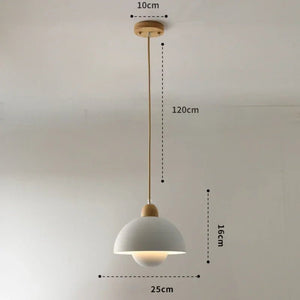 Suspension Bourgeon – Luminaire scandinave bois et métal - Suspension