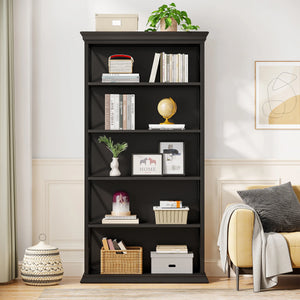 Bibliothèque Industrielle 6 Niveaux 180 cm — Métal & Bois - bibliothèque