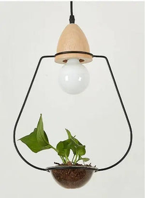 Lustre végétal moderne et simple - Luminaires d'intérieur en fer BB'art meuble & déco